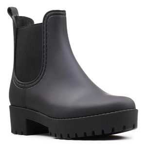 Cloudy Waterproof Chelsea Rain Boot (Women)